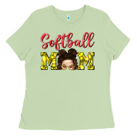 Matcha Softball Mom Ladies Tee - BundleAndBundleShop