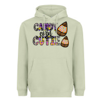 Matcha Candy Corn Cutie Heavyweight Hoodie - CowhideDigitalArt