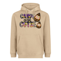 Mushroom Candy Corn Cutie Heavyweight Hoodie - CowhideDigitalArt