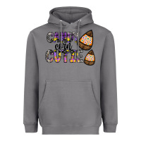 Storm Candy Corn Cutie Heavyweight Hoodie - CowhideDigitalArt