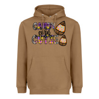 Toasted Coconut Candy Corn Cutie Heavyweight Hoodie - CowhideDigitalArt