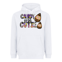 White Candy Corn Cutie Heavyweight Hoodie - CowhideDigitalArt