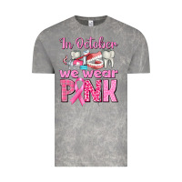 Cloud Rock in october we wear pink breast cancer awareness Vintage Tee - texasbilliewilder