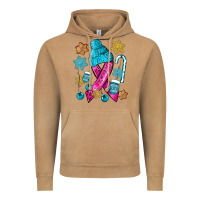 Vintage Camel winter breast cancer ribbon Vintage Hoodie - NancyCooperArtShop