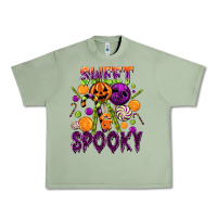 Oil Green Sweet and Spooky Urban Heavy Tee - texasbilliewilder