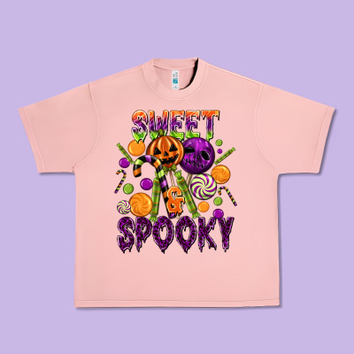 Sweet And Spooky Urban Heavy Tee Designed By Texasbilliewilder