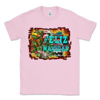 Bubblegum Pink feliz navidad Classic Tee - RanaPortraitStore