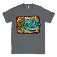 Charcoal Heather feliz navidad Classic Tee - RanaPortraitStore