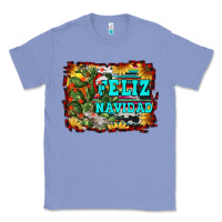 Colony Blue feliz navidad Classic Tee - RanaPortraitStore