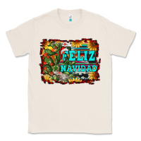 Natural feliz navidad Classic Tee - RanaPortraitStore