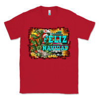 Red feliz navidad Classic Tee - RanaPortraitStore