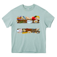 Arona floral teacher custom name Heavy Core Tee - NancyCooperArtShop