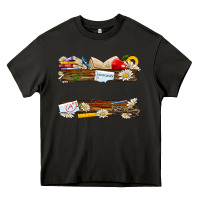 Asphalt floral teacher custom name Heavy Core Tee - NancyCooperArtShop