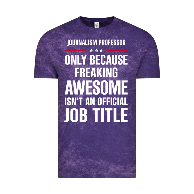 Gift For Freaking Awesome Journalism Professor Vintage Tee by DesigneFamous | Teevron