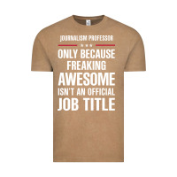 Vintage Coffee gift for freaking awesome journalism professor Vintage Tee - DesigneFamous