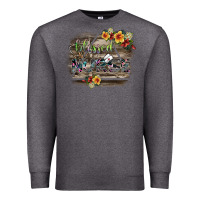 Charcoal Heather blessed nurse Premium Sweatshirt - SublimationCraftShop