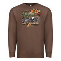 Chestnut blessed nurse Premium Sweatshirt - SublimationCraftShop