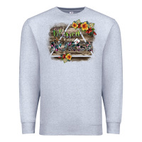 Heather Grey blessed nurse Premium Sweatshirt - SublimationCraftShop