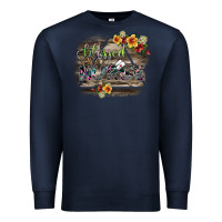 Navy blessed nurse Premium Sweatshirt - SublimationCraftShop