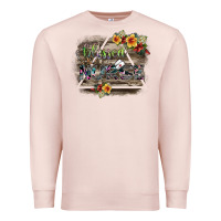 Pale Pink blessed nurse Premium Sweatshirt - SublimationCraftShop