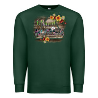 Sports Green blessed nurse Premium Sweatshirt - SublimationCraftShop