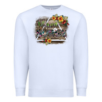 White blessed nurse Premium Sweatshirt - SublimationCraftShop