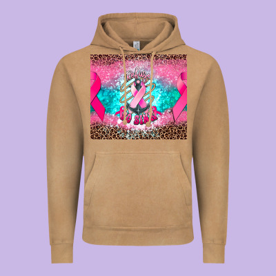 Refuse To Sink Anchor Cancer Vintage Hoodie Designed By Nancycooperartshop