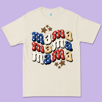 American Mama Premium Tee Designed By Bundleandbundleshop