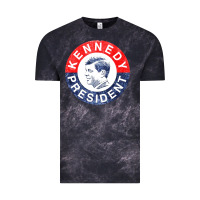 Cloud Black vintage 1960 kennedy for president Vintage Tee - DesigneFamous