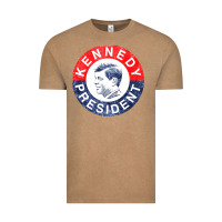 Vintage Coffee vintage 1960 kennedy for president Vintage Tee - DesigneFamous