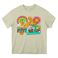 Mossy hello fifth grade Heavy Core Tee - NancyCooperArtShop