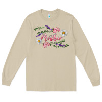Mushroom Floral Daisy Mother Long Sleeve Tee - RanaPortraitStore