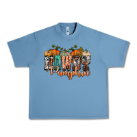 Pebble Blue western howdy pumpkin Urban Heavy Tee - NancyCooperArtShop