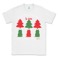 White All Want For Christmas is You Just Kidding I Want Cats Classic Tee - Bettercallsaul
