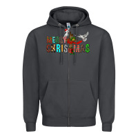 Smoke Merry christmas cross Zipper Hoodie - FaDigitalArtStudio