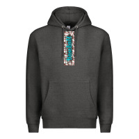 Charcoal Heather softball and baseball pen wraps Premium Hoodie - BundleAndBundleShop