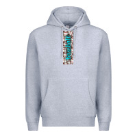 Heather Grey softball and baseball pen wraps Premium Hoodie - BundleAndBundleShop