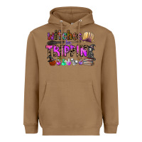 Toasted Coconut witches be trippin Heavyweight Hoodie - CowhideDigitalArt