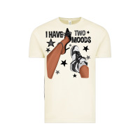 Vintage Arctic I Have Two Moods Black Sneakers Afro Girl Vintage Tee - texasbilliewilder