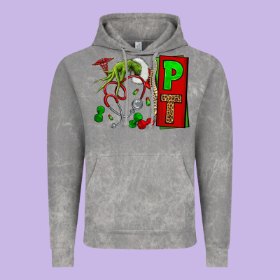 Christmas Character Nurse Vintage Hoodie Designed By Nancycooperartshop