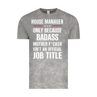 Cloud Rock gift for badass house manager Vintage Tee - DesigneFamous