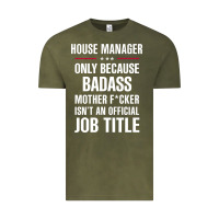 Vintage Olive gift for badass house manager Vintage Tee - DesigneFamous