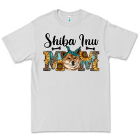 Dove Grey western shiba inu mom Premium Tee - RanaPortraitStore