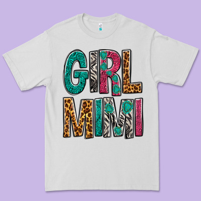 Girl Mimi Premium Tee Designed By Bundleandbundleshop