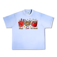 Grape Ice Peace love hot chocolate Urban Heavy Tee - NancyCooperArtShop