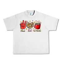 Lunar Rock Peace love hot chocolate Urban Heavy Tee - NancyCooperArtShop