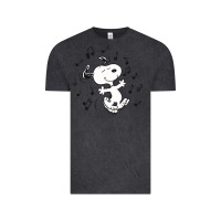 Vintage Black dancing dog Vintage Tee - DesigneFamous