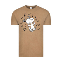 Vintage Coffee dancing dog Vintage Tee - DesigneFamous