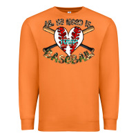 Carrot all you need is love baseball Premium Sweatshirt - CowhideDigitalArt