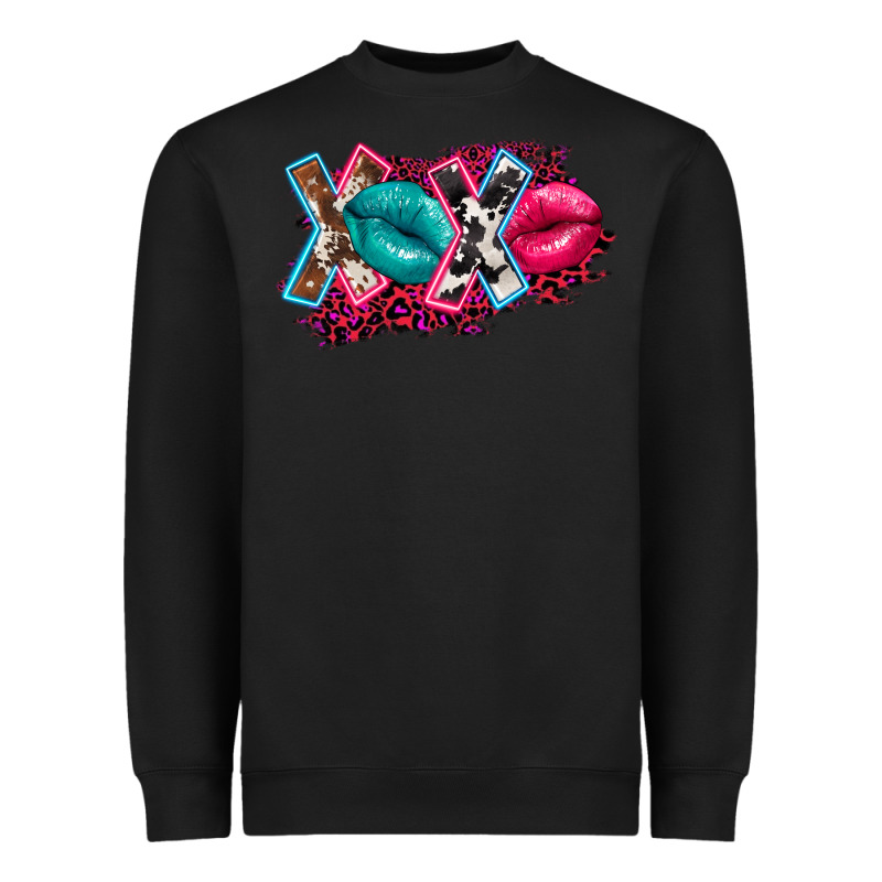 Western Xoxo Heavyweight Sweatshirt by FaDigitalArtStudio | Teevron